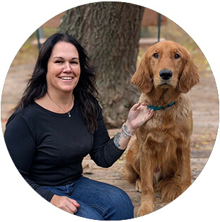 Annie Guérin, propriétaire de la pension canine